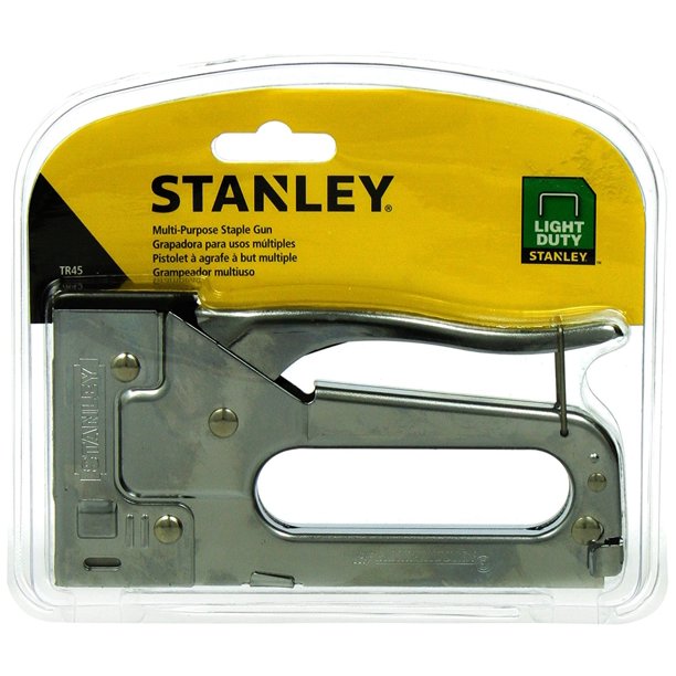 Stanley TR-45 Light-Duty Staple Gun, Silver