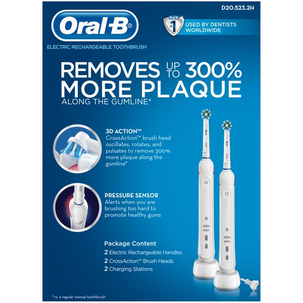 Oral-B® Electric Rechargeable Toothbrush 6 pc Box