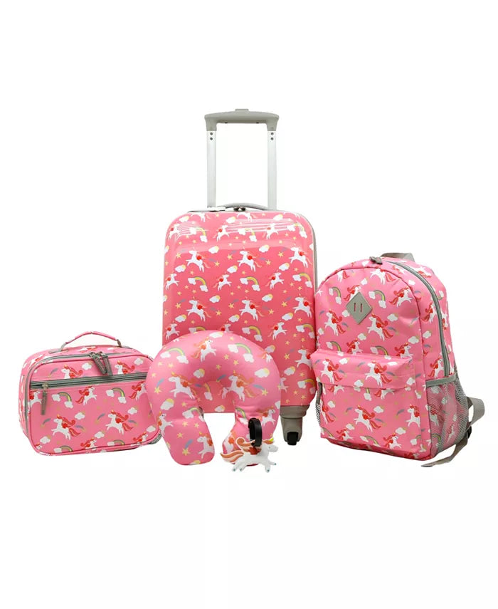 Traveler's Club Kid's 5PC Luggage Set