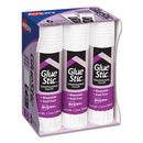 Avery Permanent Glue Stic Value Pack, 1.27 oz, Applies Purple, Dries Clear, 6/Pack