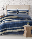 Austin Reversible 8-PC Full Comforter Sets, Blue