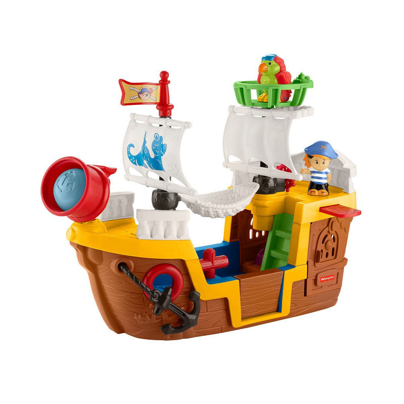 Little People Fisher-Price Pirate Ship Vehicle and Accessories Set