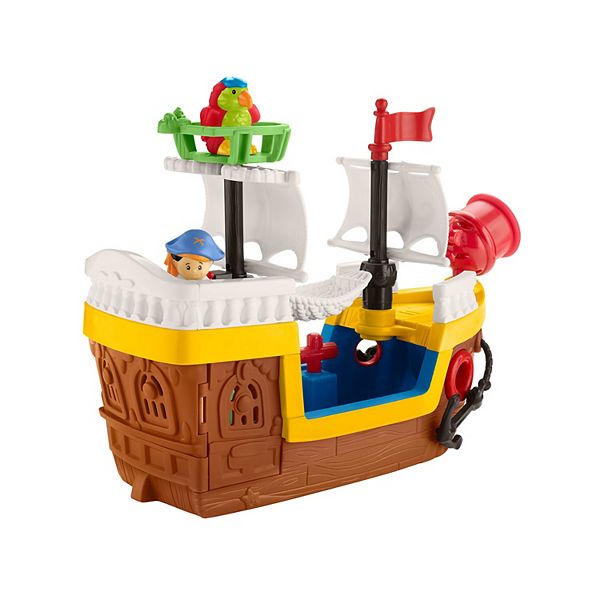 Little People Fisher-Price Pirate Ship Vehicle and Accessories Set