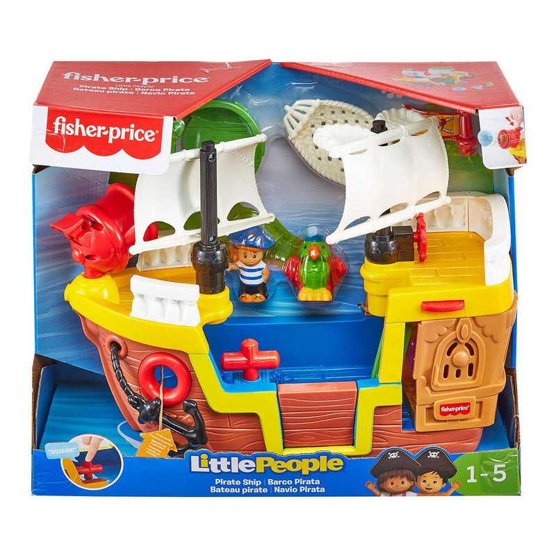 Little People Fisher-Price Pirate Ship Vehicle and Accessories Set