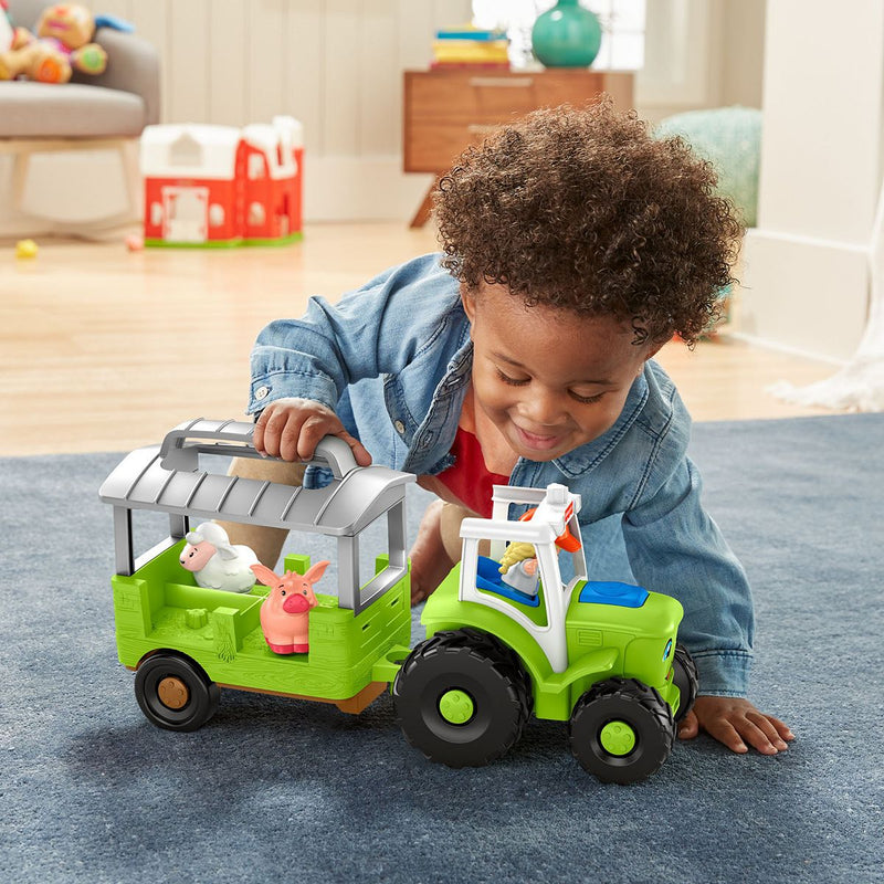 Little People Fisher-Price Caring for Animals Tractor Vehicle and Accessories Set