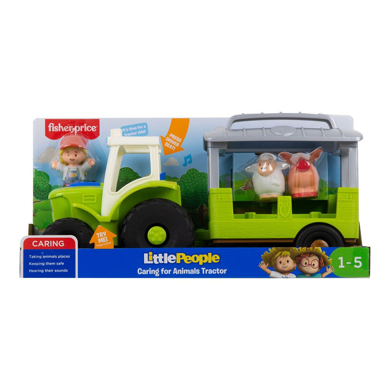 Little People Fisher-Price Caring for Animals Tractor Vehicle and Accessories Set