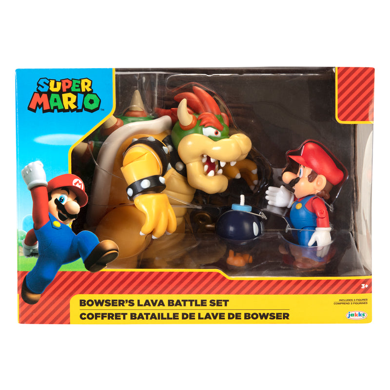 Nintendo Mario vs. Bowser Diorama Set