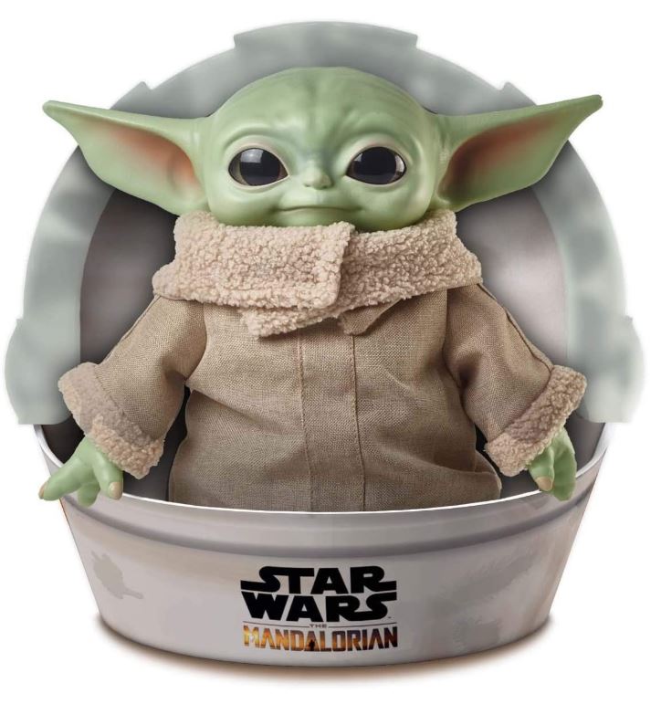 Star Wars The Child Plush Toy, 11-inch Small Yoda-like Soft Figure from The Mandalorian