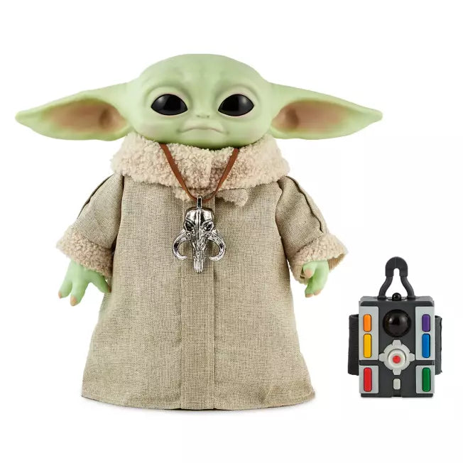 Star Wars: The Mandalorian The Child Real Moves Plush by Mattel