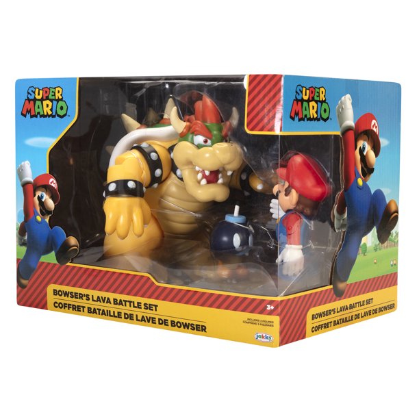 Nintendo Mario vs. Bowser Diorama Set