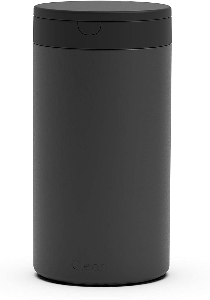 Spectrum Diversified Decorative Refillable Wet Household, Stylish Dispenser for Cleaning Wipes, Black