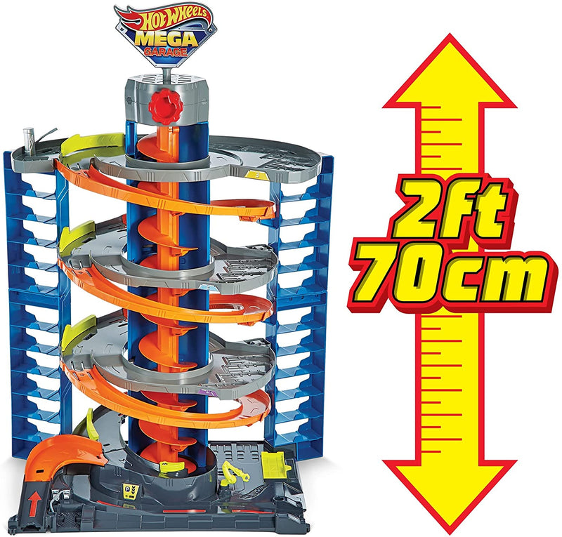 Hot Wheels City Mega Garage Car Vehicle Playset