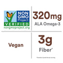 Kashi Crunchy Granola Bars, Fiber Bars, Vegan Snacks, Chocolate Chip Chia, 7oz Box (10 Bars)