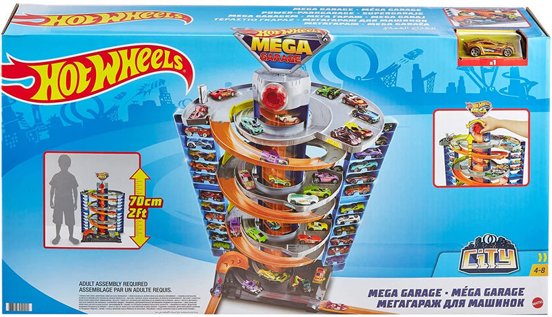 Hot Wheels City Mega Garage Car Vehicle Playset