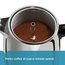 Farberware 2-4 Cup Electric Percolator, Stainless Steel, FCP240