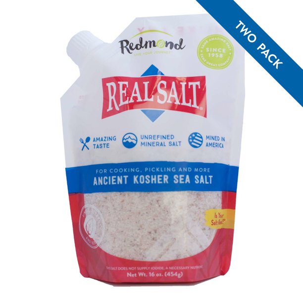 Redmond RealSalt Kosher Real Sea Salt Pouch (2 Pack)