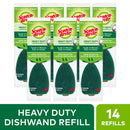 Scotch-Brite Heavy Duty Dishwand Refills, Value Pack, 14 Refills