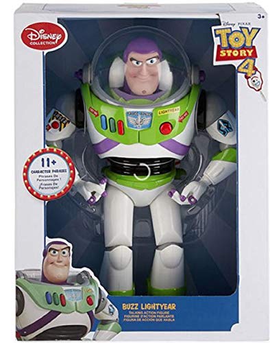 Disney Collection Toy Story 4 Talking Buzz Lightyear Action Figure 12"