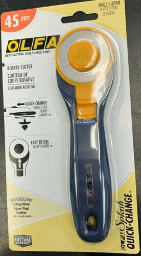 OLFA Splash Rotary Cutter *RTY-2C /NBL 1136835* (45mm) New Sealed