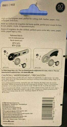 Olfa Rotary Blade Refill (5 per Package) - 60 Millimeters