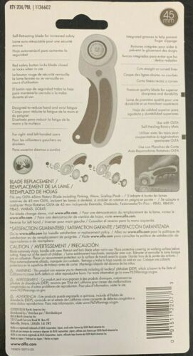 Olfa RTY-2DX/PBL Splash 45mm Ergonomic Rotary Cutter